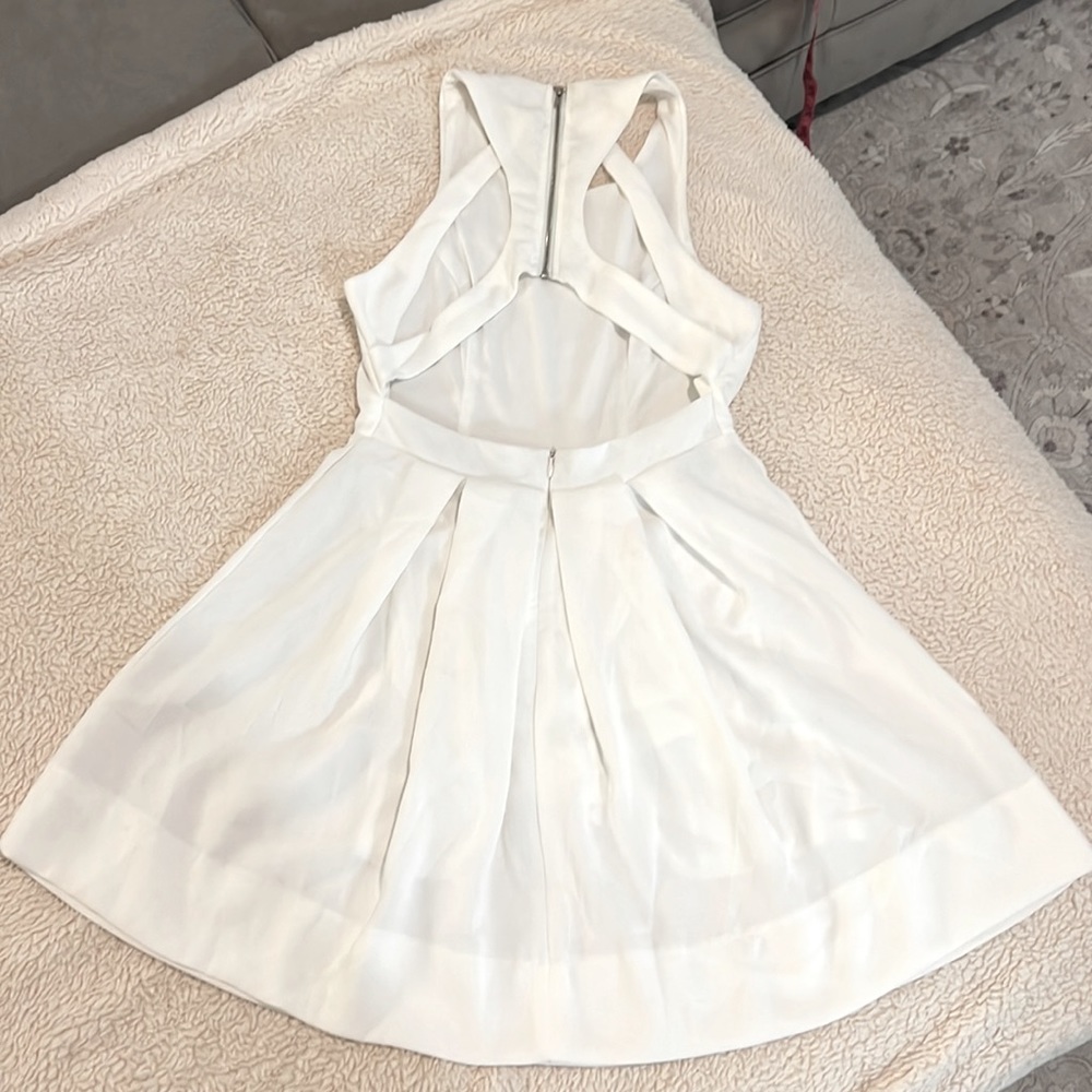Lulus White Dress with Back Cutouts